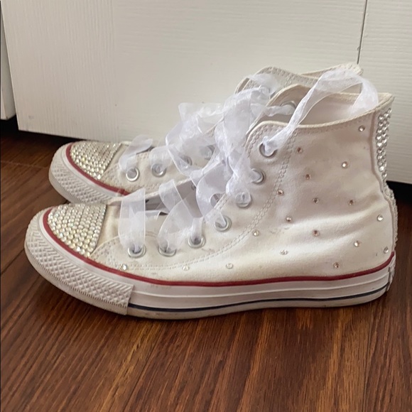 bedazzled chuck taylors